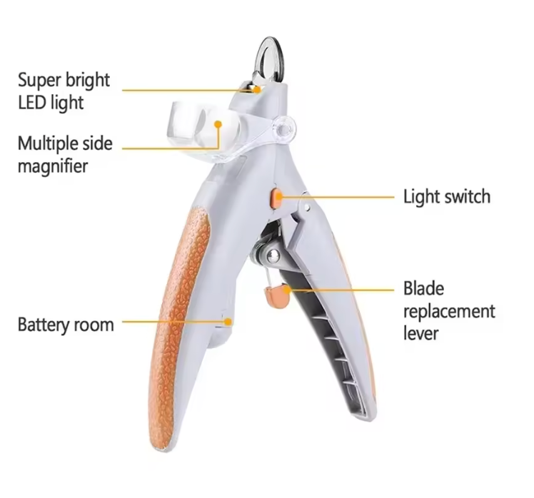 PawGlow™ LED Nail Clipper
